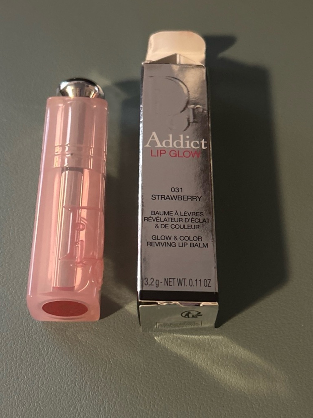 Dior Addict Lip Glow - Strawberry Pink Reviving Balm
